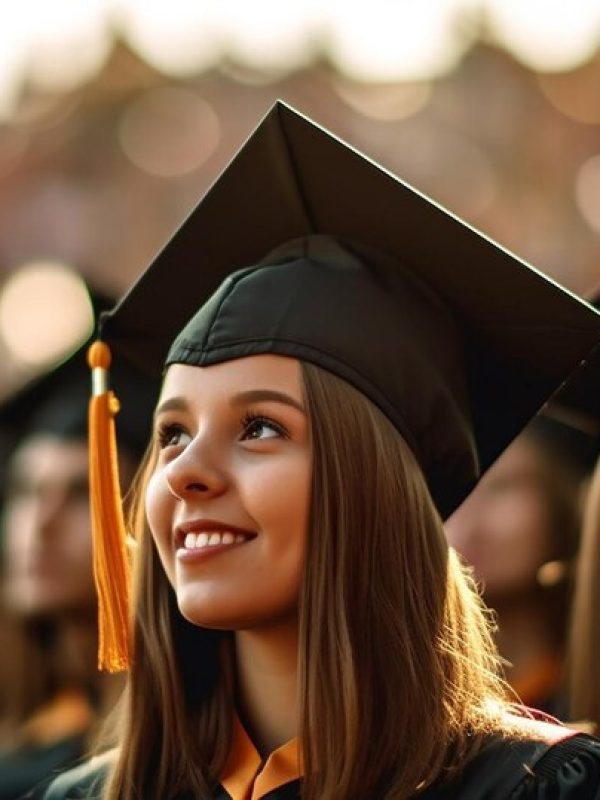 [freepicdownloader.com]-student-graduation-cap-gown-stands-crowded-hall-large